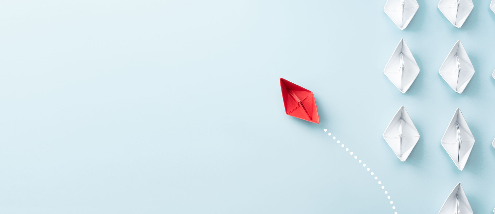 Paper boats